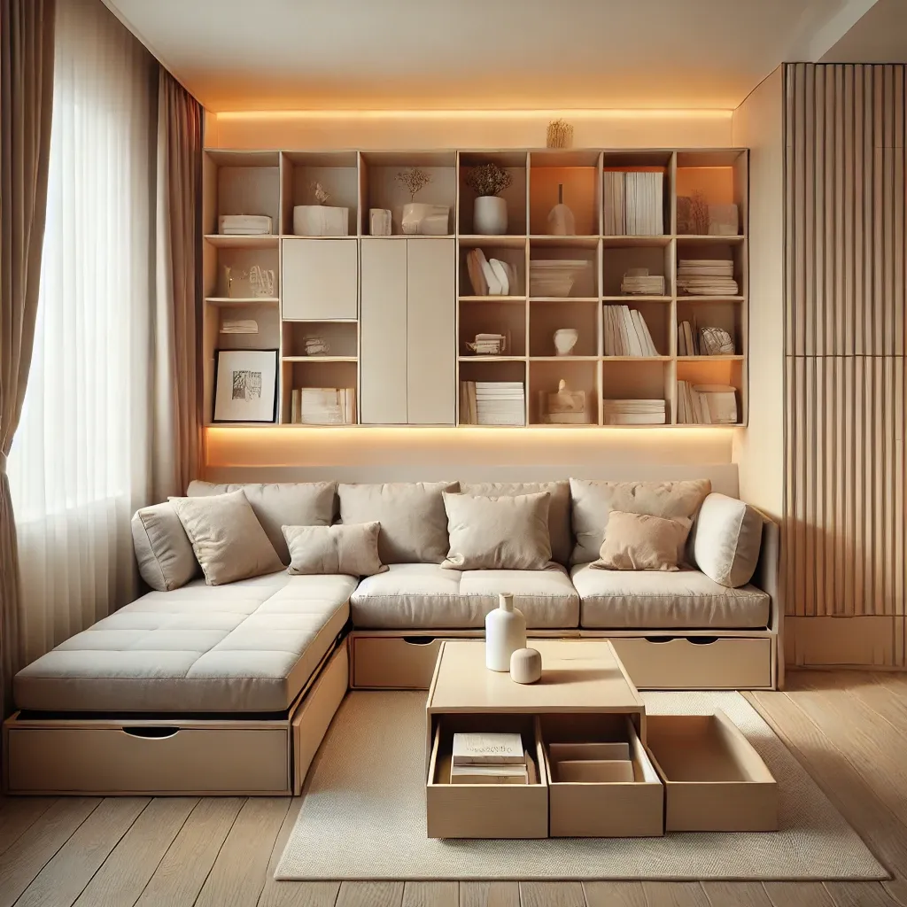 Küçük Alanlar İçin Fonksiyonel Mobilya Çözümleri