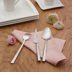 Premium Penta 84 Parça 12 Kişilik Çatal Kaşık Bıçak Seti Lüks Kutulu