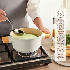 Swiss Crystal Derin Tencere 20 cm