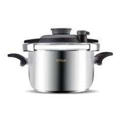 Vera Düdüklü Tencere 4 Litre Siyah