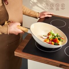 Swiss Crystal Wok Tavası 28 cm