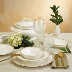 New Bone Asya 59 Parça 12 Kişilik Yemek Takımı