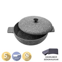 Perge Döküm Pilav Tencere 24 cm